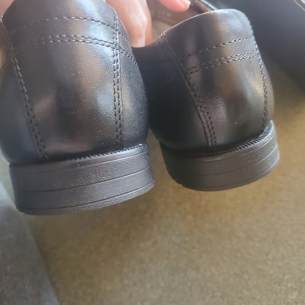 Florsheim Midtown Plox Jr.‎ Black Sz. 5 Dress Shoes